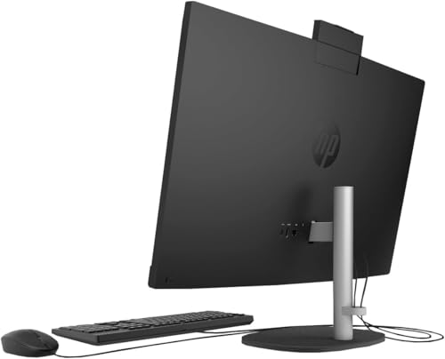 Image of HP All in One 27 Inch Touchscreen Desktop Computer, FHD IPS Anti-Glare Screen, Intel 12-core Ultra 7 155U, Intel IrisX GPU, 64 GB DDR5, 2 TB SSD, Wi-Fi 6, USB Drive, Windows 11 Pro, w /Accessories