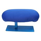 INOOMP Gepolstertes Bügelbrett mit Ärmeln aus Stoff und Eisen Hitzebeständig Stabiler Bügelhocker mit Eisensockel Platzsparend für Reisen und Zuhause