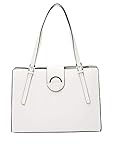 schmale, verstellbare Henkel s.Oliver (Bags Damen Shopper, 0210 White, 1
