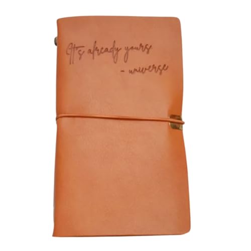 Image of PURESTORY PU Leather Notebook Travel Journal Diary | Diary With Lock | 12 Card Slots and 1 Zipper Pocket Holder Perfect | Replaceable Plain /Ruled Notebook - Its Already Yours, 160 Pages