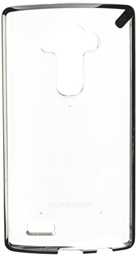 PureGear Slim Shell Case for LG G4 - Clear/Black