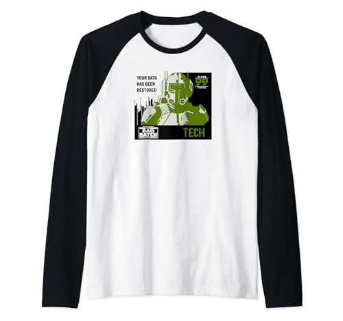 T-shirt Star Wars The Bad Batch Tech pour afficher votre passion avec un vêtement confortable