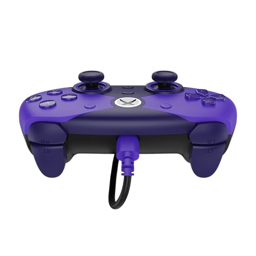 Image of Hyperkin The Competitor Wired Controller for XBOX Series X|S, XBOX One & PC with Hall Effect Joysticks & Impulse Triggers; Symmetrical Layout & Precision D-Pad - Officially Licensed XBOX - Murasaki (Purple)
