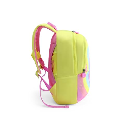Image of American Tourister Swiddle 4.0Bp Buterfly Ylw, Kids Activity Backpack, Age 4-6 Years, 2 Full Compartments