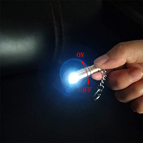 e1 Mini Llavero Micro Pequeño Flaghlight Luz Brillante Largo Negro - Imagen 22 de 39