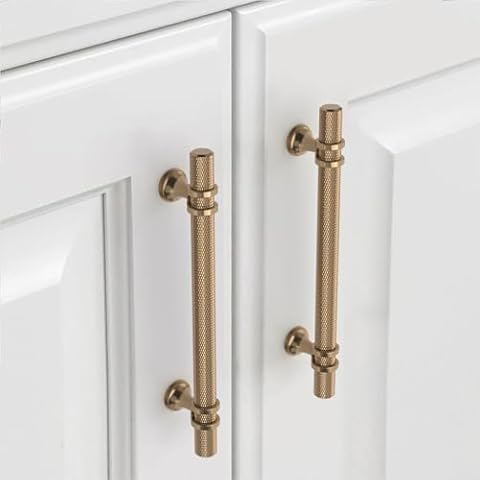 9BUILD Champagne Bronze Cabinet Handles 128MM Cover