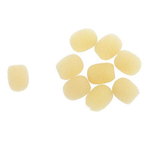 ATORSE 2x 10Pcs Small Microphone Windscreen Soft Sponge Cover Microphone Headset Cover-image-38
