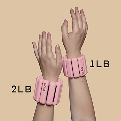 Bala Bangles - Set of 2 1lb each | Adjustable Wearable Wrist & Ankle Weights | Yoga, Dance, Barre, Pilates, Cardio… - Image 3
