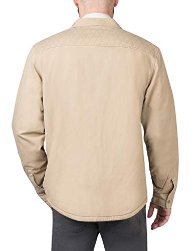 The American Outdoorsman Sherpa Lined Twill Jacket - Men's Winter Jacket4