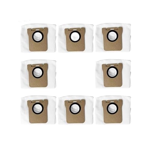 ZeAda Dust Bag Spare Parts Accessories Kit,Compatible for Dreame Bot L10S Ultra B101CN S10 S10 Pro All-in-One Robot Vacuum Cleaner (Color : 8X dust Bag)