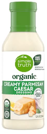 Organic Creamy Parmesan Caesar Salad Dressing (1 Bottle, 12 fl oz.)