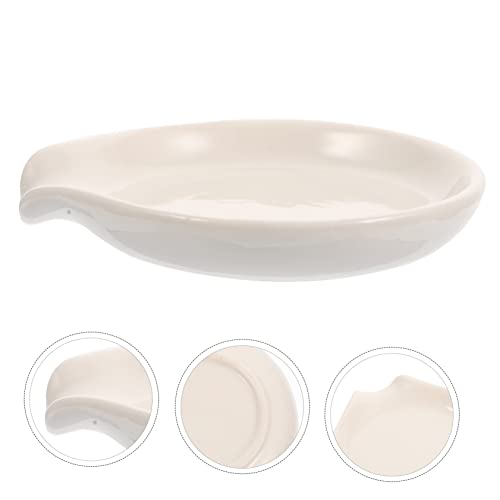 KICHOUSE 5 Pçs Descanso De Colher De Silicone Suporte De Colher De Silicone Espátula De Silicone Pra