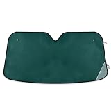 Custom Rich Black Car Sun Shade Parabrezza Universale Pieghevole Stampa Automotive Parabrezza Copertura Parasole L 144,8 x 80 cm
