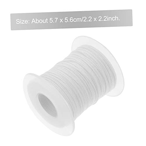 Rollo de Mecha de Algodón Trenzado 61m para Velas DIY miniatura 2