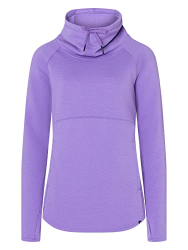 Marmot Mujer Wm's Annie Long Sleeve, Jersey, Sudadera Casual con Cuello Cascada, Jersey Funcional, Paisley Purple, S Cover