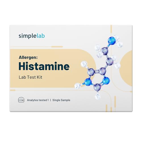 Histamine Allergen Food Swab Test Kit – Lab Analysis for Histamine in Food or Beverage Samples - Allergy Home Test Kit