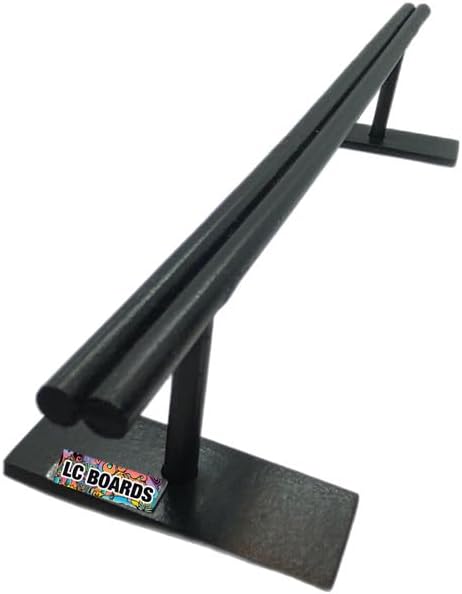 Generic LC Boards Fingerboard Shot Gun Rail Steel Black