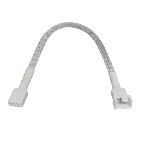 YiQinzcxg Cable de extensión para PC de refrigeración de 4 pines, permite conexión de ventilador con ajuste de velocidad manual, cable de ventilador PWM