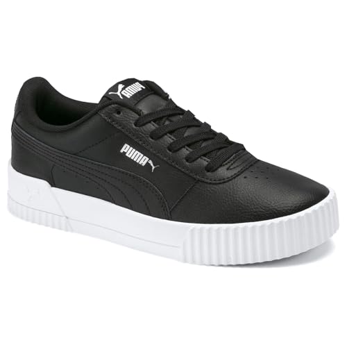 Image of Puma Carina 2.0 Synthetic Leather Lace Up Women's Sneakers