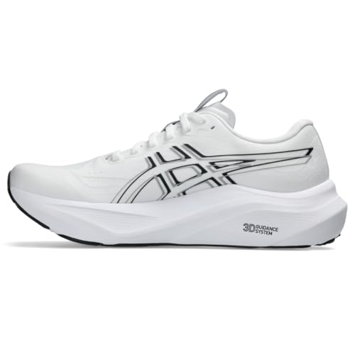 ASICS Women's GT-2000 14 Running Shoes, 10, White/Black by ASICS - Used condition - Image 4