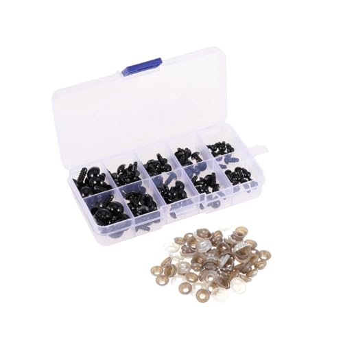 DIYEAH 1 bricolaje accesorios manualidades plushies juguete kits de ganchillo para principiantes kit de fieltro de aguja agujas de ganchillo Black