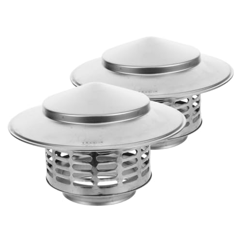 Capuchons d'aération de toit TOPBATHY métal 4 pièces