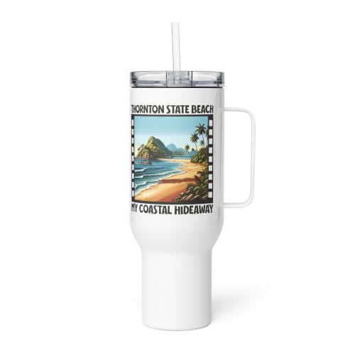 Hideaway - Thornton State Beach Stainless Steel Travel Tumbler