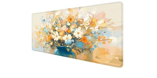 Alfombrilla ratón XXL de 900x400 mm para organizar tu escritorio con estilo abstracto