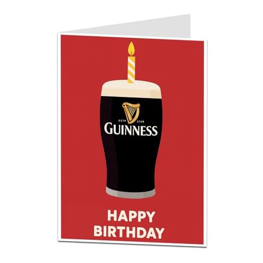 Funny Beer Birthday Card for Men