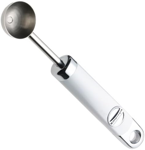 Amazon.com: KitchenAid Stainless Steel Melon Baller, White: Home & Kitchen