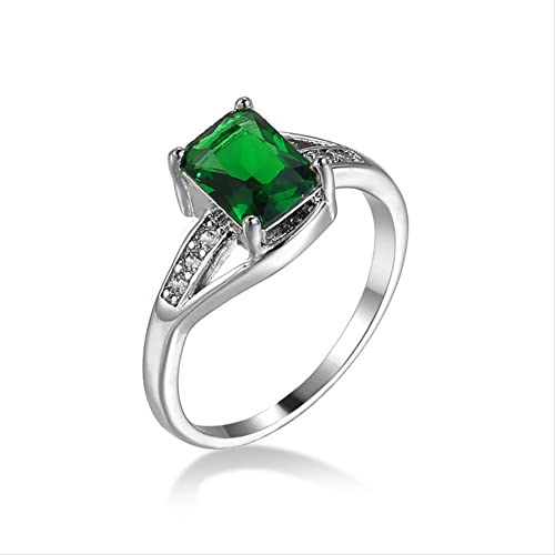 Bague avec pierres gemmes bleues pour femmes - Anneau élégant et moderne