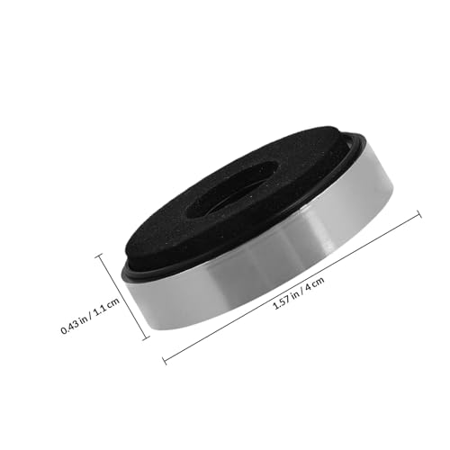 Kisangel 10 Almohadillas Aislantes para Pies de Altavoz, Antivibración para Amplificadores y DVD, Abs y Eva Duraderos, Plata, 10 Piezas, Accesorios para Audio HiFi en Electrónica - imagen 2