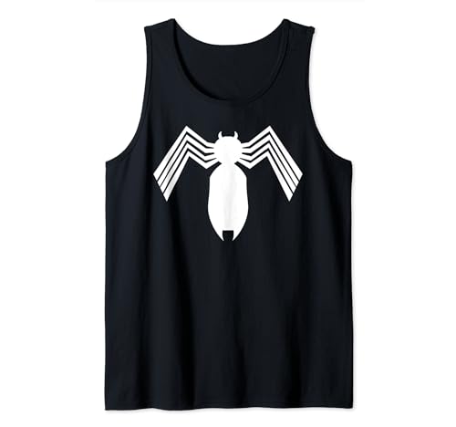 Marvel Alien Symbiote Icon camiseta sin mangas de hombre con logo friki de cómics