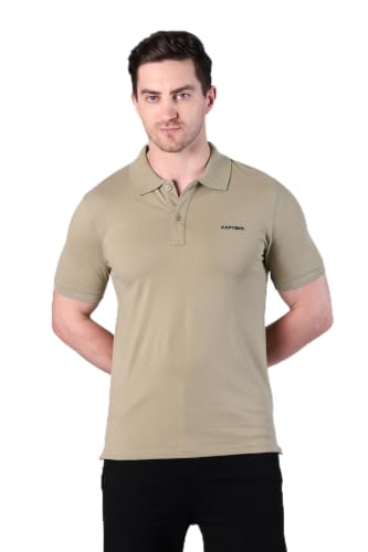Image of Classic Polo | Comfortable Rich Cotton Blend, Band Collar, Regular Fit | Stylish & Premium All Day Wear
