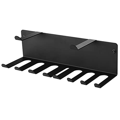 Resistance Bands Rack Wall Mount Home Gym Equipment Storage Rack for Resistance Bands, Jump Ropes, Yoga Mat, Foam Roller, Chains, 16.5