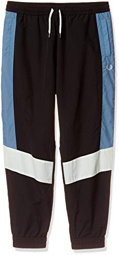 [フレッドペリー] パンツ CHEVRON TRACK PANTS F4559 メンズ 07_BLACK UK S (日本サイズM相当)