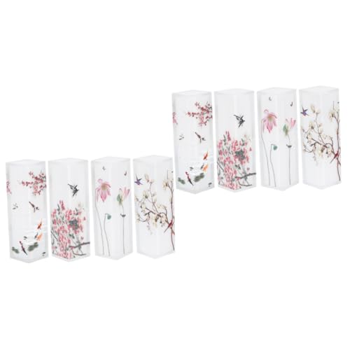 Flacons de gloss semi-transparents Healvian tubes de maquillage hermétiques