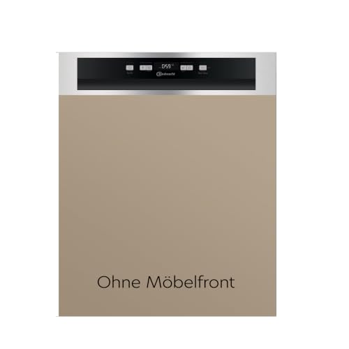 Bauknecht BK4PB14BN7A0X Integrierbarer Geschirrspüler/ 60 cm/ActiveDry – automatisches Türöffnungssystem/Startzeitvorwahl/Vollwasserschutz/Rapid 50° - sauber im Handumdrehen/Option MultiZone