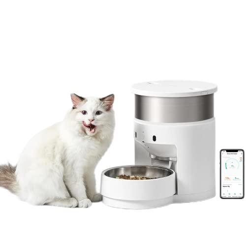 FW54 WiFi Futterspender & Wasserspender 2-in-1 - Automatische Fütterung Für Katzen & Hunde Per App