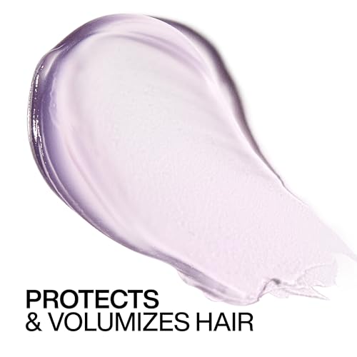 Redken Big Blowout Heat Protection Jelly Serum for All Hair Types | Volume for Fine Hair | Blowdry Gel, 3.38 fl. oz.