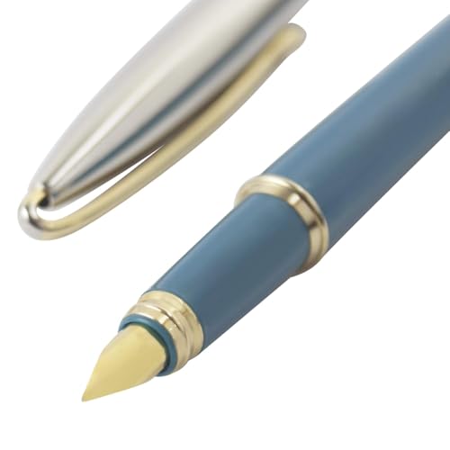 Image of Camel Trinity Fountain Pen - Smooth Writing Premium Fountain Pen | Elegant Design with Comfortable Grip | Refillable Ink System | Ideal for School, Office & Gifting | Pack of 1
