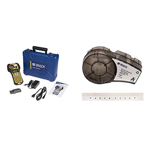 Image of Brady M210 Portable Label Printer Kit (M210-KIT) and Brady Authentic Harsh Environment Polyester Label
