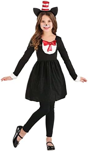 elope Dr. Seuss The Cat in the Hat Girl's Costume Medium
