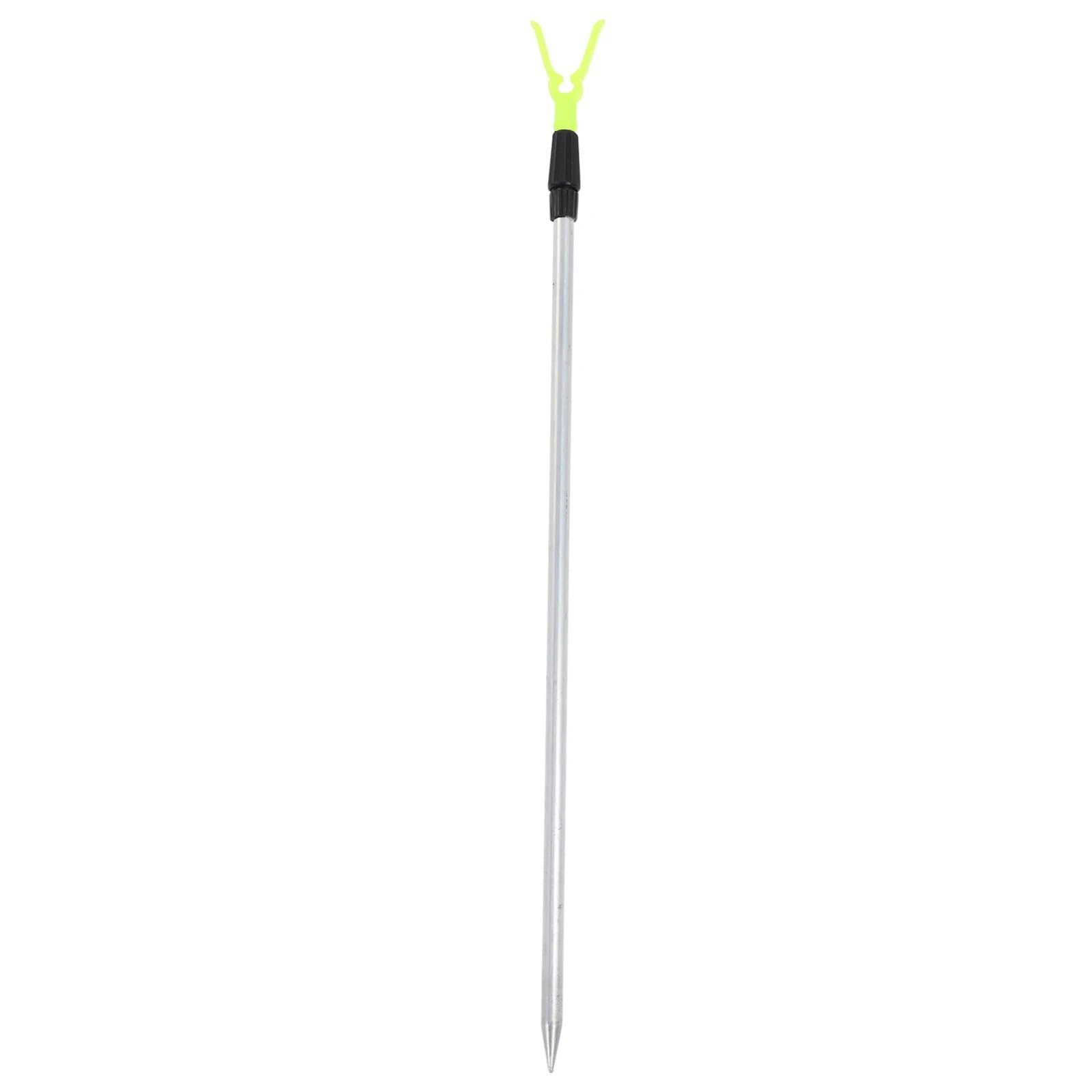 FVDZRFIE Fishing Rod Rest Fishing Rod Bracket Stretchable Portable Fish Pole Ground Holder(1M)
