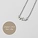 Imagen de various Collar Nombre Mar Acero Inoxidable-Colgante Nombre Personalizado Plateado para Collar Mujer-Regalos Personalizados para Mujer Madres Niña Parejas