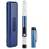 60 Unit Reusable Pen Injector Device with Adjustable Dose Dial Compatible,Clear Scale Design and Protect Case