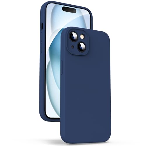 【Minimalismo e Vestibilità Perfetta e Multicolore alla Moda】 Design minimalista, alla moda. La custodia del telefono si adatta perfettamente al telefono a 360 gradi e ai quattro angoli e la custodia del telefono ha una microfibra incorporata per evitare l'usura interna o graffi sul telefono. Supdeal ti offre una varietà di colori semplici ed eleganti per abbinarsi a qualsiasi colore di iPhone 15. Eventuali macchie sulla custodia possono essere facilmente rimosse con un panno umido.