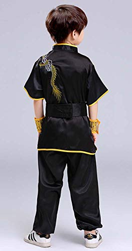 image for CRB Fashion Mens Boys Childrens Kids Kung Fu Master Tai Chi Dragon Chi