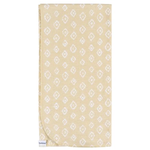 Image of Gerber Unisex Baby 100% Cotton Flannel Receiving Blankets 30x30 Inches (Pack of 4), Animals + Geos Neutral, One Size