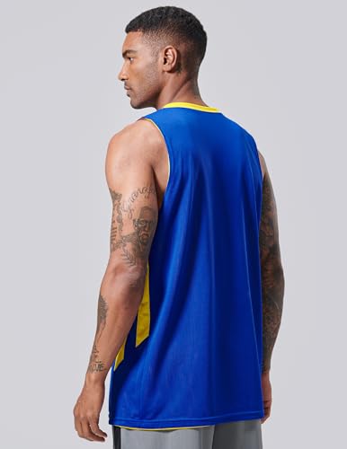 Liberty Imports Reversible Men's Mesh Athletic Basketball Jersey Single for Team Scrimmage